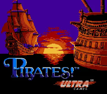 Pirates! (USA) screen shot title